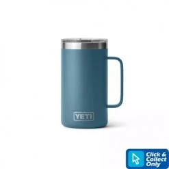Yeti Rambler 24 Oz Mug With Magslider Lid - Nordic Blue