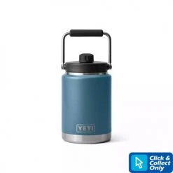 Yeti Rambler Half Gallon Jug - Nordic Blue