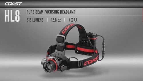 Head Torches & Lighting Coast HL8 Headlamp - Image 2