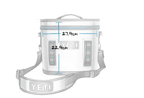 Coolers Yeti Hopper Flip 12 Soft Cooler - Alpine Yellow - Image 11