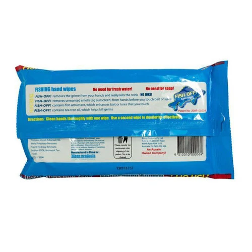 Outdoor & Camping Fish Off Hand Wipes - 30 Pack - Image 2