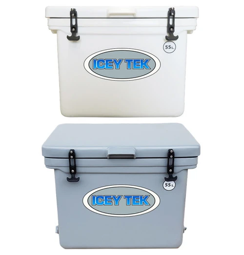 Coolers Icey Tek 55L Ice Box Cooler Grey - Image 5