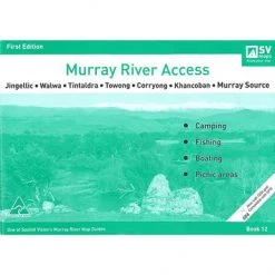 Books Murray River Access Map 12 Jingellic To Murray Source
