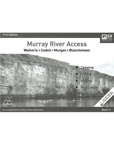 Books Murray River Access Map 14 Waikerie To Blanchetown