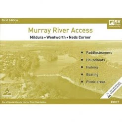Books Murray River Access Map 9 Mildura To Neds Corner