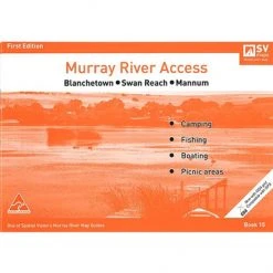 Books Murray River Access Map 15 Blanchetown To Mannum