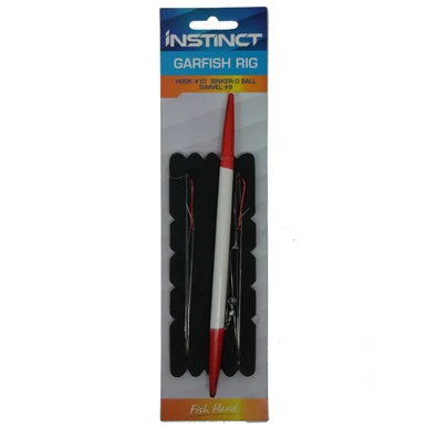 Pre-Tied Hooks & Rigs Instinct Garfish Rig With Pencil Float