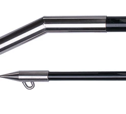 Outriggers & Accessories Hook'em Black Shot Gun 3m 2 Piece With Centre Rigger Kit