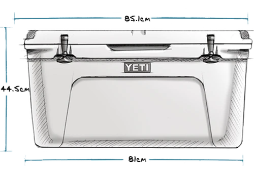 Coolers Yeti Tundra 75 Hard Cooler - Tan - Image 3