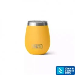 Yeti Rambler Wine Tumbler 10 Oz - Alpine Yellow