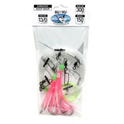 Game Hooks & Rigs Buku Jurassic Deep Drop Rig - Pink