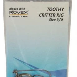 Pre-Tied Hooks & Rigs Jarvis Walker Geoff Wilson Toothy Critter Rig 3/0
