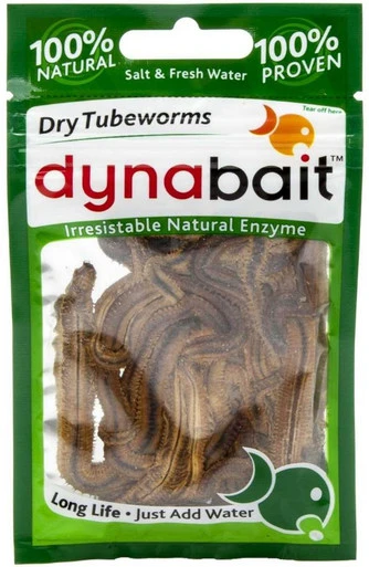Dynabait Freeze-Dried Tubeworms